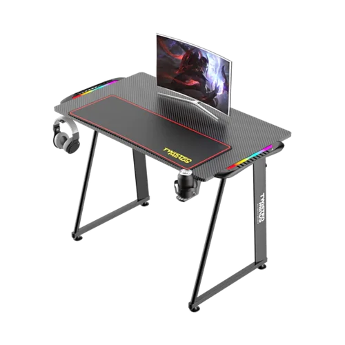 میز گیمینگ Twisted Minds طرح A Shaped با نورپردازی RGB