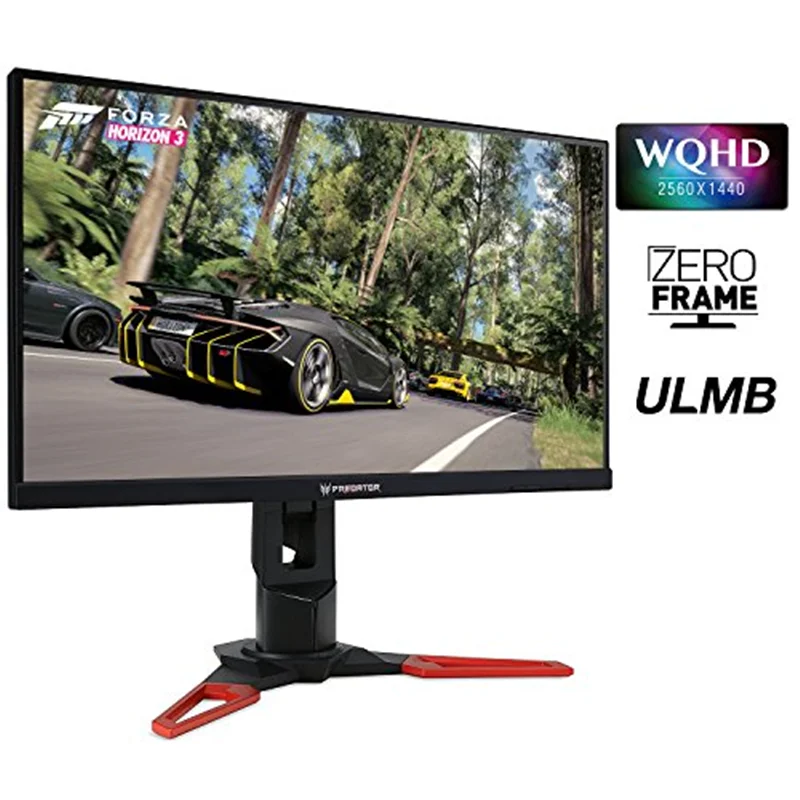 تصویر مانیتور ایسر مدل Predator XB271HU سایز ۲۷ اینچ ا Acer Predator XB271HU bmiprz 27" WQHD (2560x1440) NVIDIA G-SYNC IPS Monitor, (Display Port & HDMI Port, 144Hz), Black Acer Predator XB271HU bmiprz 27" WQHD (2560x1440) NVIDIA G-SYNC IPS Monitor, (Display Port & HDMI Port, 144Hz), Black
