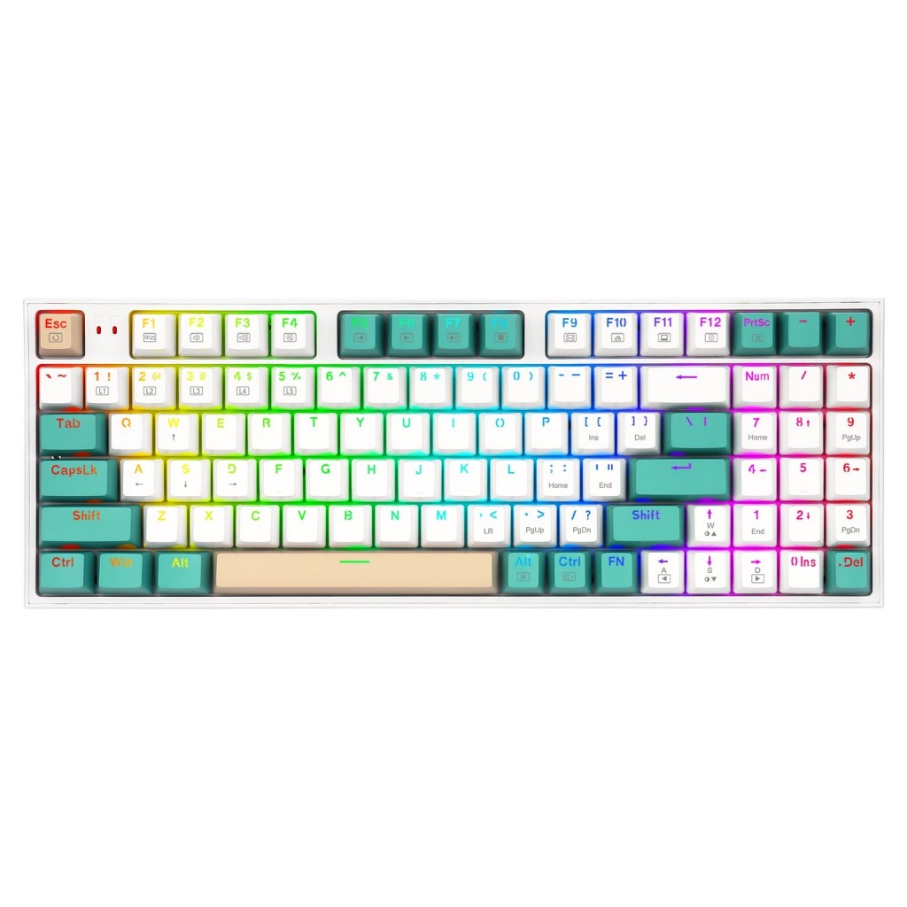 کیبورد گیمینگ ردراگون مدل Redragon K643 WGC Veigar Pro