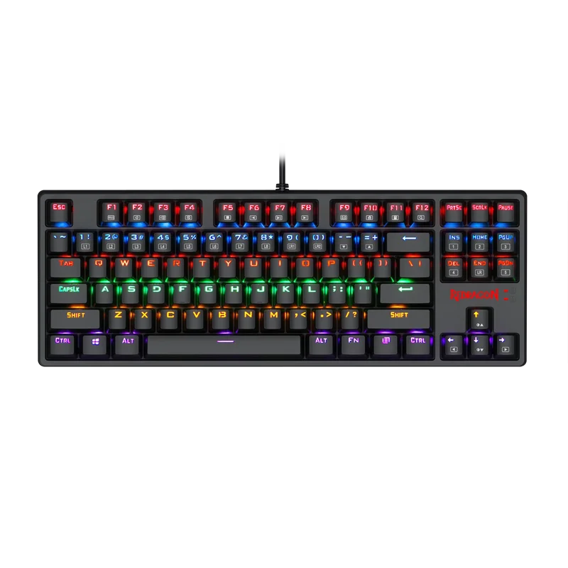 کیبورد ردراگون Keyboard Redragon K576 Daksa Rainbow