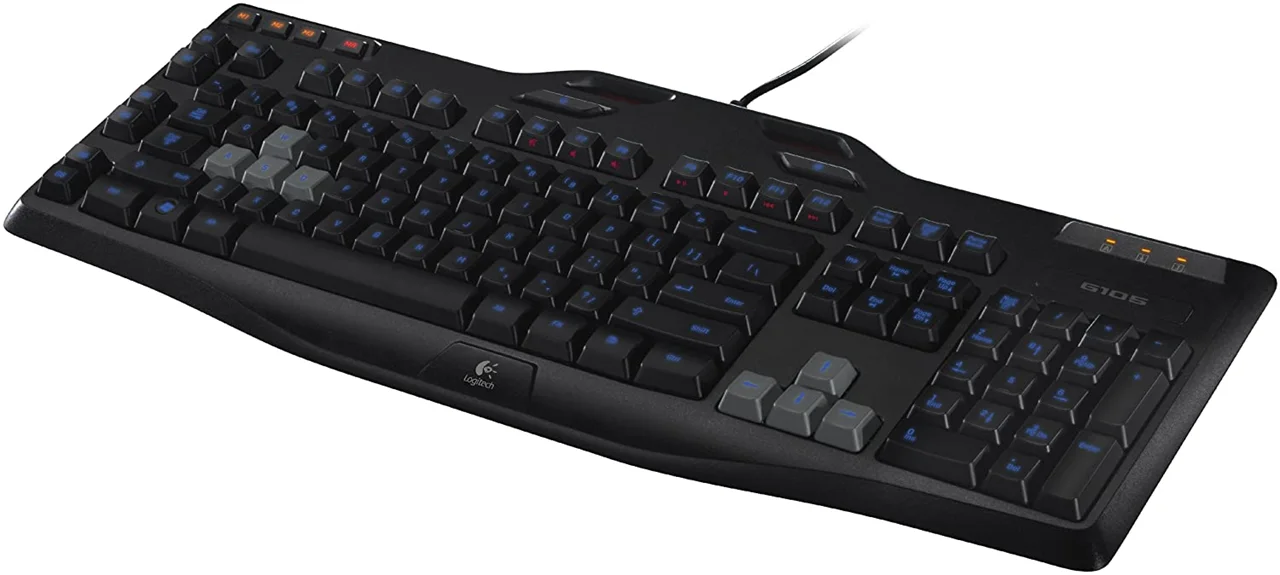 تصویر کيبورد مخصوص بازي لاجيتک جي 105 ا Logitech G105 Gaming Keyboard Logitech G105 Gaming Keyboard